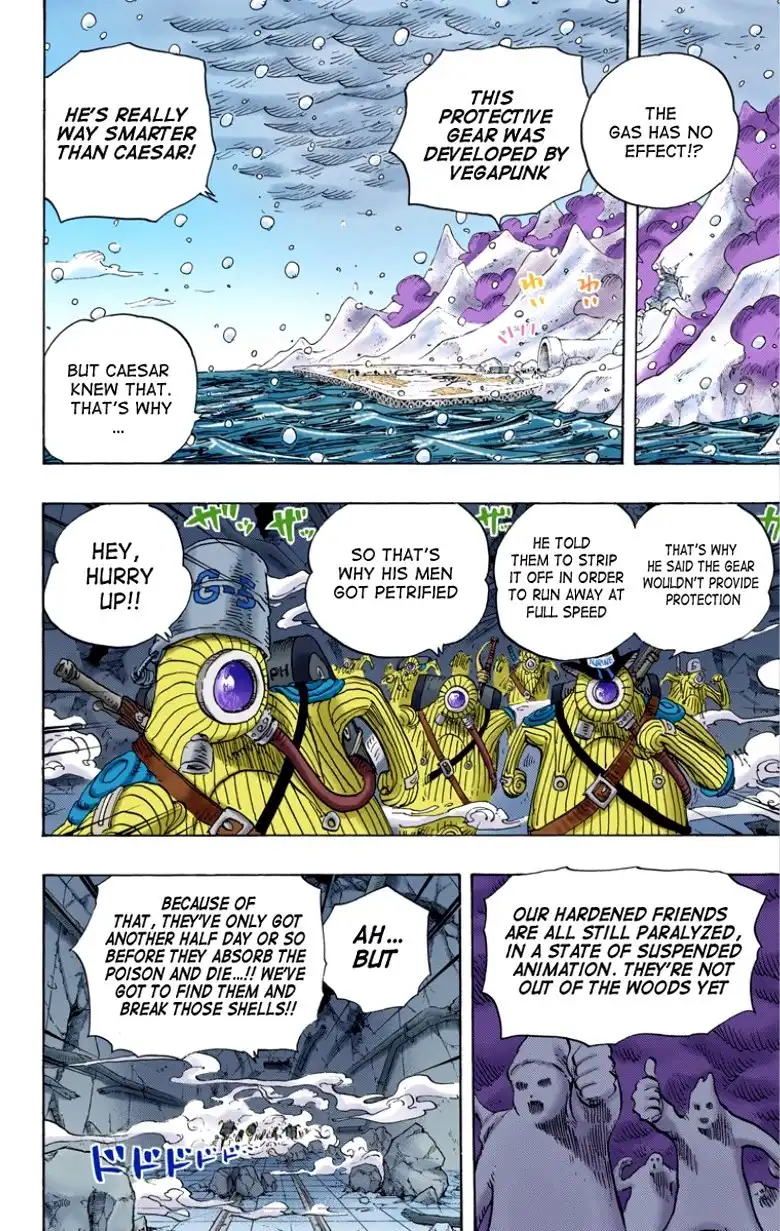 One Piece - Digital Colored Comics Chapter 698 2